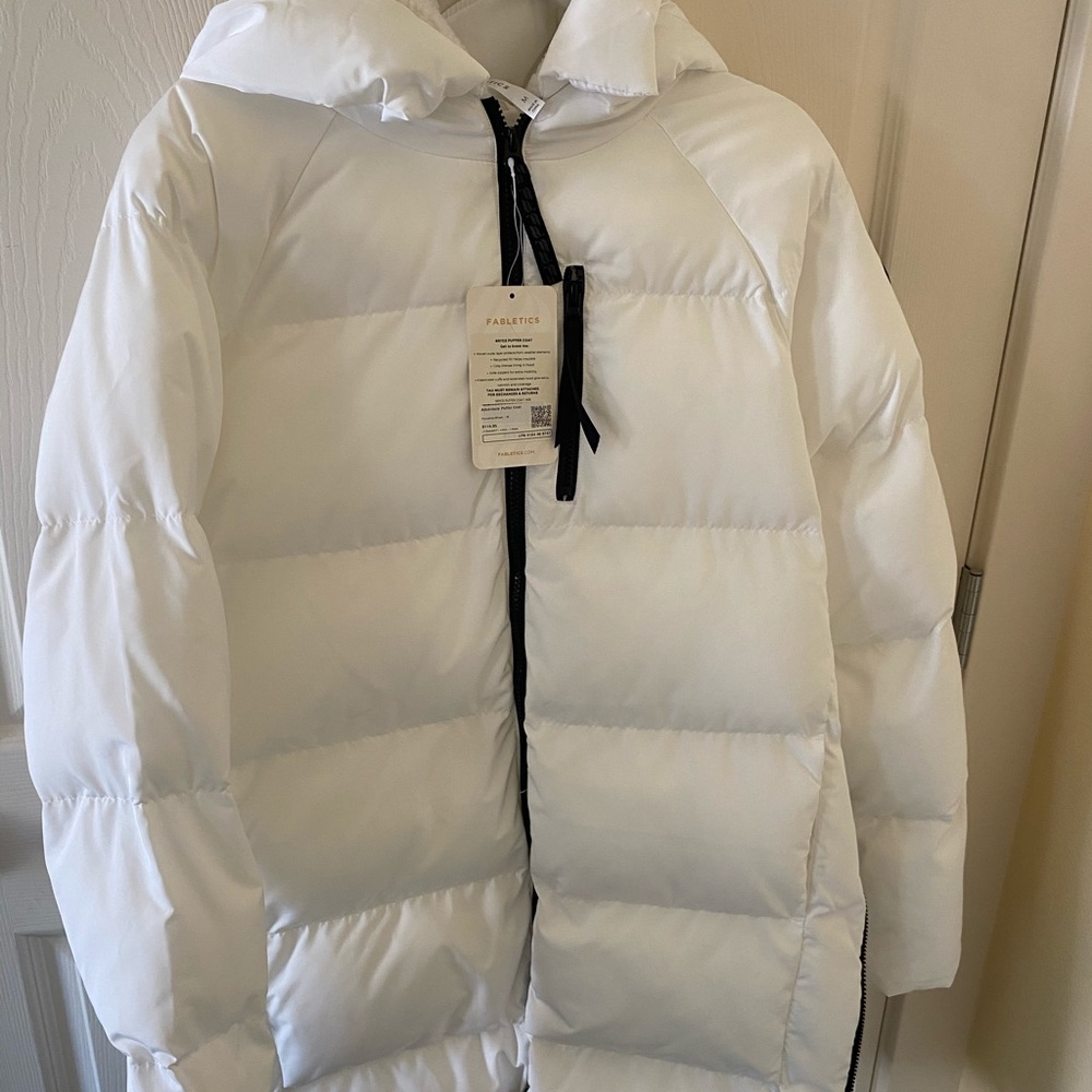 Long puffer jacket - Picture 2 of 4